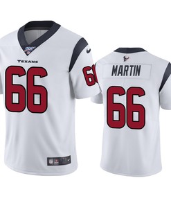 Houston Texans Nick Martin White 100th Season Vapor Limited Jersey - Robokeg