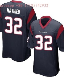 Houston Texans Tyrann Mathieu #32 2020 Nfl Blue Jersey Jersey - Robokeg