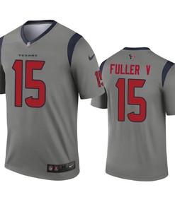 Houston Texans Will Fuller V Gray Inverted Legend Jersey - Robokeg