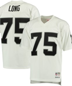 Howie Long Las Vegas Raiders Mitchell & Ness Retired Player Legacy Replica Jersey - White Nfl - Robokeg