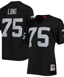 Howie Long Las Vegas Raiders Mitchell & Ness Womens Legacy Replica Player Jersey - Black Nfl - Robokeg