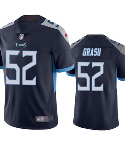 Hroniss Grasu Tennessee Titans Navy Vapor Limited Jersey - Robokeg