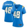 Hunter Kampmoyer Los Angeles Chargers Womens Player Game Jersey - Powder Blue Nfl - Robokeg