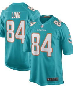 Hunter Long Miami Dolphins Game Jersey - Aqua Nfl - Robokeg
