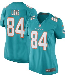 Hunter Long Miami Dolphins Womens Game Jersey - Aqua Nfl - Robokeg