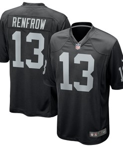 Hunter Renfrow Las Vegas Raiders Game Player Jersey - Black Nfl - Robokeg