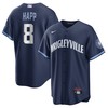 Ian Happ Chicago Cubs 2021 City Connect Replica Player Jersey - Navy Mlb - Robokeg