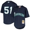 Ichiro Suzuki Seattle Mariners Mitchell & Ness Cooperstown Collection Mesh Batting Practice Jersey - Navy Mlb - Robokeg