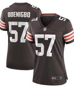 Ifeadi Odenigbo Cleveland Browns Womens Game Jersey - Brown Nfl - Robokeg
