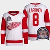 Igor Larionov 8 1997 Stanley Cup Detroit Red Wings Red Jersey 25th Anniversary - Robokeg