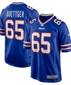 Ike Boettger Buffalo Bills Game Player Jersey - Royal Nfl - Robokeg