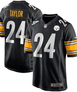 Ike Taylor Pittsburgh Steelers Nike Game Retired Player Jersey - Black - Robokeg