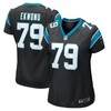 Ikem Ekwonu Carolina Panthers Womens Player Game Jersey - Black Nfl - Robokeg