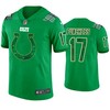 Indianapolis Colts #17 Devin Funchess Jersey St. Patricks Day Kelly Green - Mens - Robokeg