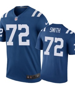 Indianapolis Colts #72 Braden Smith Nike Color Rush Royal Jersey - Robokeg