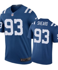Indianapolis Colts #93 Jabaal Sheard Nike Color Rush Royal Jersey - Robokeg