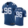 Indianapolis Colts #96 Denico Autry Nike Color Rush Royal Jersey - Robokeg