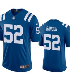 Indianapolis Colts Ben Banogu Royal 2020 Vapor Limited Jersey - Mens - Robokeg