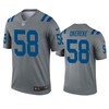 Indianapolis Colts Bobby Okereke Gray Inverted Legend Jersey - Robokeg
