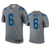 Indianapolis Colts Chad Kelly Gray Inverted Legend Jersey - Robokeg