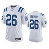 Indianapolis Colts Clayton Geathers White 100th Season Vapor Limited Jersey - Robokeg