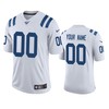 Indianapolis Colts Custom White 100th Season Vapor Limited Jersey - Robokeg