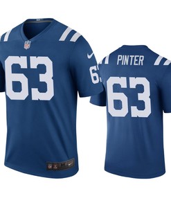 Indianapolis Colts Danny Pinter Royal Color Rush Legend Jersey - Robokeg