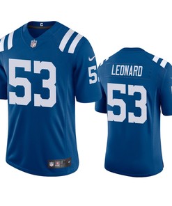 Indianapolis Colts Darius Leonard Royal 2020 Vapor Limited Jersey - Mens - Robokeg