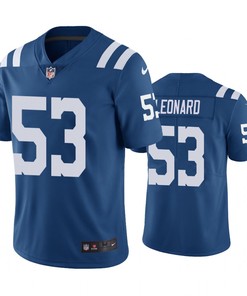 Indianapolis Colts Darius Leonard Royal Nike Color Rush Limited Jersey - Robokeg