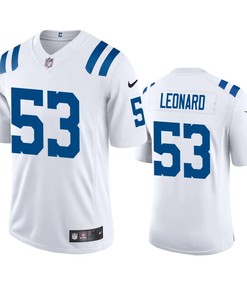 Indianapolis Colts Darius Leonard White 2020 Vapor Limited Jersey - Mens - Robokeg