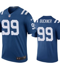 Indianapolis Colts Deforest Buckner Royal Color Rush Legend Jersey - Robokeg