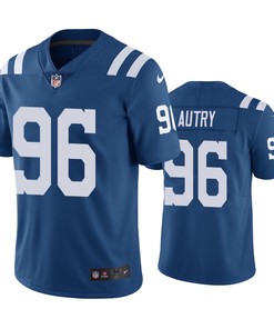 Indianapolis Colts Denico Autry Royal Nike Color Rush Limited Jersey - Robokeg