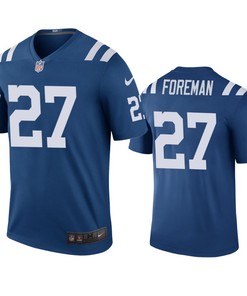 Indianapolis Colts Donta Foreman Royal Color Rush Legend Jersey - Robokeg