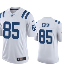 Indianapolis Colts Eric Ebron White 100th Season Vapor Limited Jersey - Robokeg