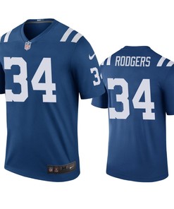 Indianapolis Colts Isaiah Rodgers Royal Color Rush Legend Jersey - Robokeg