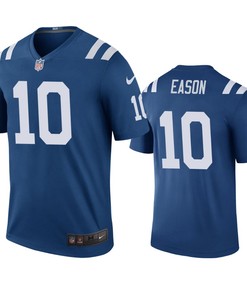 Indianapolis Colts Jacob Eason Royal Color Rush Legend Jersey - Robokeg