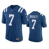 Indianapolis Colts Jacoby Brissett Royal 100th Season Vapor Limited Jersey - Robokeg