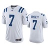 Indianapolis Colts Jacoby Brissett White 100th Season Vapor Limited Jersey - Robokeg