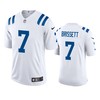 Indianapolis Colts Jacoby Brissett White 2020 Vapor Limited Jersey - Mens - Robokeg