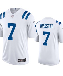Indianapolis Colts Jacoby Brissett White 2020 Vapor Limited Jersey - Mens - Robokeg