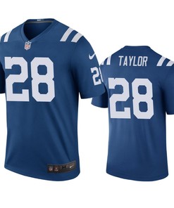 Indianapolis Colts Jonathan Taylor Royal Color Rush Legend Jersey - Robokeg