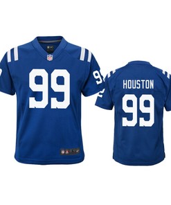 Indianapolis Colts Justin Houston Royal Color Rush Game Jersey - Robokeg