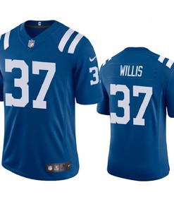 Indianapolis Colts Khari Willis Royal 2020 Vapor Limited Jersey - Mens - Robokeg