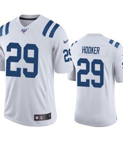 Indianapolis Colts Malik Hooker White 100th Season Vapor Limited Jersey - Robokeg