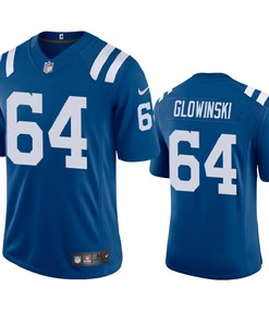 Indianapolis Colts Mark Glowinski Royal 2020 Vapor Limited Jersey - Mens - Robokeg