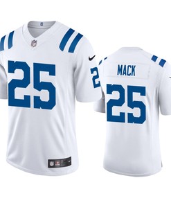 Indianapolis Colts Marlon Mack White 2020 Vapor Limited Jersey - Mens - Robokeg