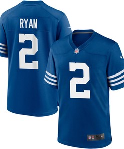Indianapolis Colts Matt Ryan 2 Nfl American Football Royal Alternate Game Jersey Gift For Colts Fans - Robokeg