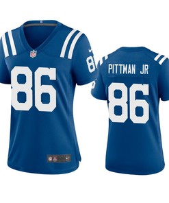 Indianapolis Colts Mike Pittman Jr. Royal 2020 Nfl Draft Game Jersey - Robokeg