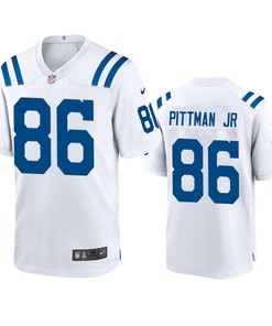Indianapolis Colts Mike Pittman Jr. White 2020 Nfl Draft Game Jersey - Robokeg