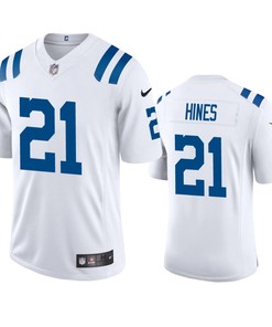 Indianapolis Colts Nyheim Hines White 2020 Vapor Limited Jersey - Mens - Robokeg